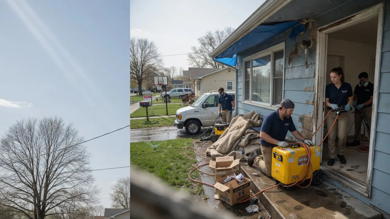 Basement Flood Cleanup in Rush City, MN near me